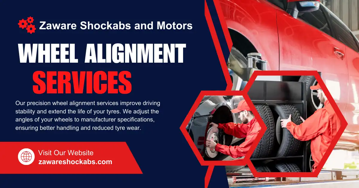  Wheel Alignment Services in Shrirampur | Zaware Shockabs and Motors